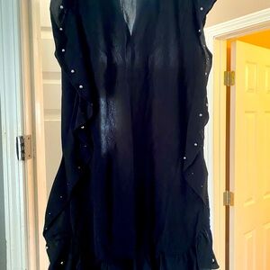 Beaded dress black